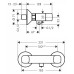 Смеситель для душа Hansgrohe Logis 71263000