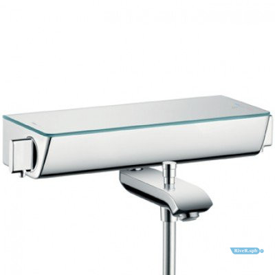 Смеситель-термостат для ванны и душа Hansgrohe Ecostat Select 13141000/13141400 цвет бел/хром