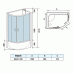 Душевая кабина WeltWasser WW500 HALLE 1201 L (левая)