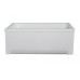Ванна из литого мрамора Astra-Form Х-форм 150 цвет белый